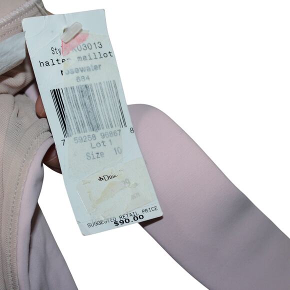 Calvin Klein Light Pink Halter Swimsuit One piece - Picture 4 of 4